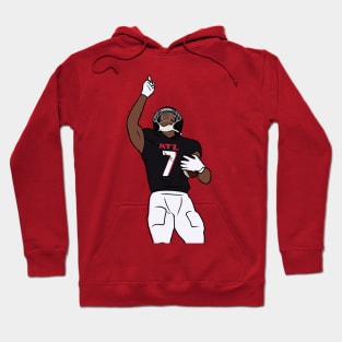 Bijan Robinson Pointing Up Hoodie